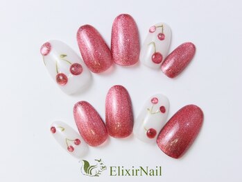 エリクサーネイル 神田(Elixir Nail)/シンプル/クーポン使用