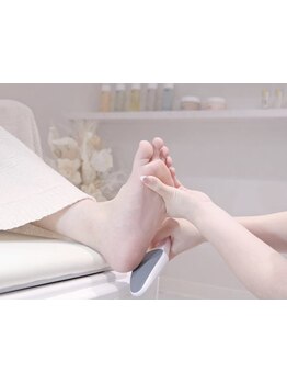 角質ケアができるサロン