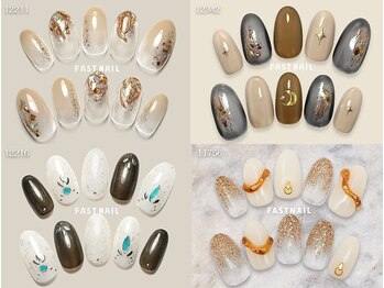 FAST NAIL 荻窪駅前店【パラジェル/ジェルネイル専門/定額/マグネット/フットネイル】/定額 ¥7810 ◆ トレンドコース