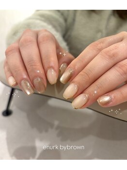 エヌーク バイ ブラウン(enurk by Brown)/シンプルマグ×ミラーネイル★