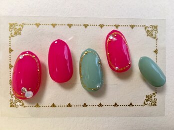 トパーズネイル(Topaz nail)/お洒落コース