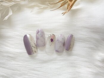 モンスリールネイル(Mon sourire nail)/【ハンド】定額アート8980円