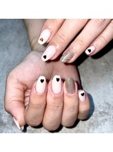 リノネイル(Lino Nail)/バレンタインネイル