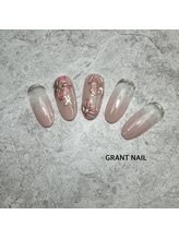 グラント ネイル(GRANT NAIL)/大串施術☆お花ネイル