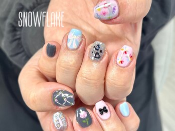 スノーフレーク(Snowflake)/持ち込みアート8本¥9000~