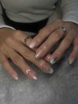 ベイビーブーマー×ラメ×クロム