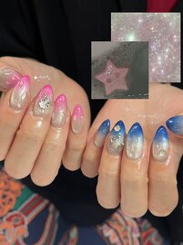 梅雨ネイル