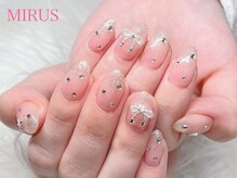 ミルス 上大岡駅前店(MIRUS)/可愛モテピンクネイル☆
