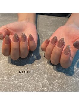 リッシュ(RICHE)/透け感ブラウンフラッシュ