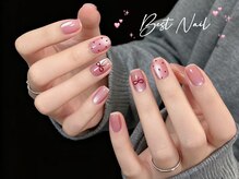 ちゅるん、透け感の得意なデザイン【春/桜／スカルプ/いちご／コーラルピンク/ドット/コーラルオレンジ】