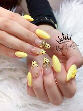 リンネイル 名古屋新栄町店(Rin.Nails)/長さ出し持ち込み手描きアート