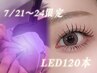【7/21～24限定】空き枠限定☆LED120本￥4,980