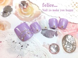 【定額フットネイル】¥8500