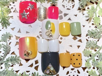 ネイルサロン リバティベル 吉祥寺(LibertyBell)/フット定額コース/7980