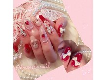 プリンセスネイル(Princess Nail)の雰囲気（くまネイル（￥9800））