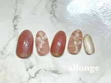 アロンジェ 甲府中央店/フラワーネイル☆