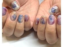 ネイルクイックオアシス ペリエ千葉店/ハンドジェルコース＋アート