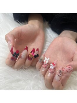 サロン ヴィヴィ(Salon Vivi)/ゴテゴテネイル