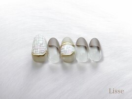 ツイードネイル