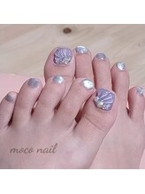 モコネイル(moco nail)/【フット】☆親指アート☆