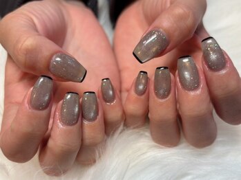 ビューティーサロン リコ(BeautySalon Rico)の写真/【持ち込みデザインコース¥8800～】高い再現力で理想をその場でカタチに♪初回ソフトジェルネイルオフ無料