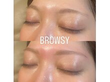 ブロウジー(BROWSY)の雰囲気（眉毛スタイリング）