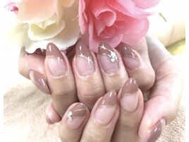 【芝田】シンプルお上品ネイル