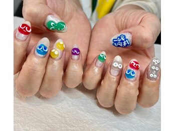 ユースタイル 新宿店(U-style)/ぷよぷよネイル