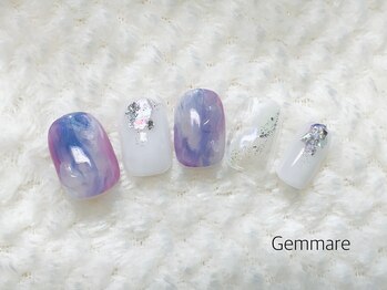 梅雨カラーネイル