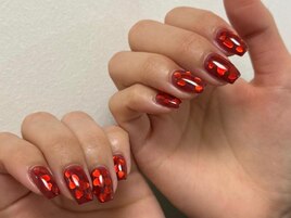 ハートホロネイル