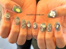 アンワインド ネイルアンドケア(unwind nails&care)/パーツ付け放題