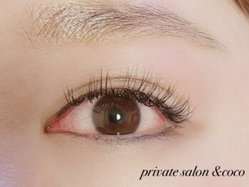 アンドココ(&coco)の写真/【何度でも同価格★】まつエクつけ放題5500円！ナチュラル～ボリュームまで似合わせデザインをご提案♪
