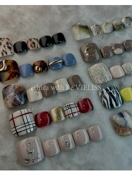 エシカ ウィズ レヴィエリス(ethica with Re’VIELISS)/FOOT 定額トレンドコース