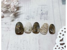 セプトネイル SEPT NAIL 彦根店/4月大人かわいいサンプル¥7,150