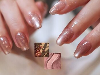 エルプラスネイル 藍住店(L+Nail)の写真/削ぎ落とすほど、美しさは際立つ。L+Nailコンサルタントが導き出す,あなただけに似合う究極のワンカラー*
