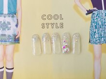 ネイルサロン&スクール ジーナ(GINA)/夏はラメグラ涼し気♪
