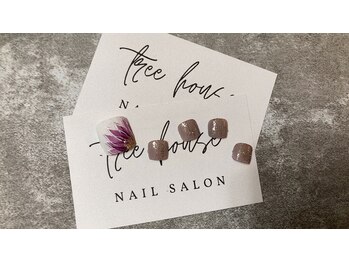 ツリーハウスネイル(tree house nail)/フット定額¥7300