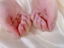 モグネイル(Mogunail)/9月定額B フラワーネイル