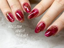 アネラ(ANELA)/ボルドーネイル