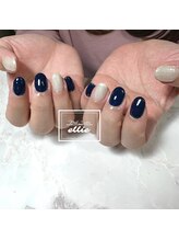 エリー(ellie)/ツートーンネイル