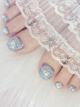 ファラウェイネイル(Faraway nail)/ゆめかわフットネイル☆