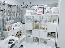 エガオネイルサロン(Egao Nail Salon)の雰囲気（カラー/パーツ種類多い<スカルプ/マグネット/パラジェル/錦糸町>）