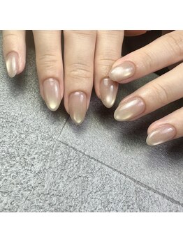 マグネット/秋冬ネイル/ぷる