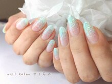 さくらや/春の軽やかペパーミントネイル