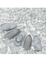 ミネイル(3nail)/大理石ネイル