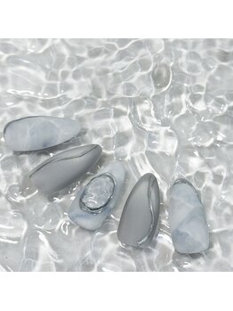 ミネイル(3nail)/大理石ネイル