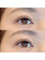 ビューティー バイ アクティブ プラス ユー(beauty by Active +u) 自まつ毛風のさり気ないエクステデザインも人気です☆