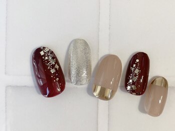 福屋。 指宿店/冬ネイル