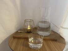 ニコット(nicotto)/よもぎ蒸し中はこだわりのお水で