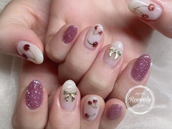 ルブリー(roovely)/さくらんぼネイル